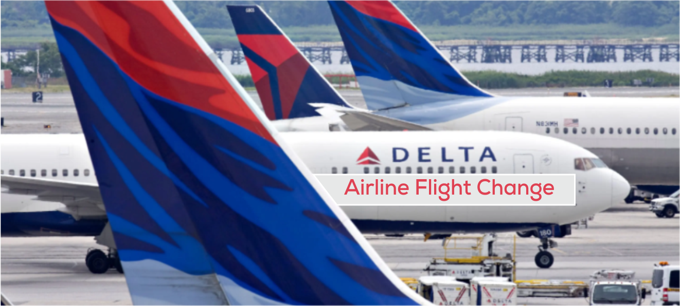 delta airlines flight change